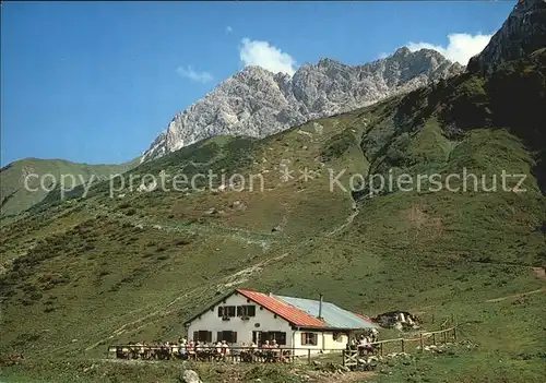 Oytal Kaeseralpe mit grossem Wilden Kat. Oberstdorf