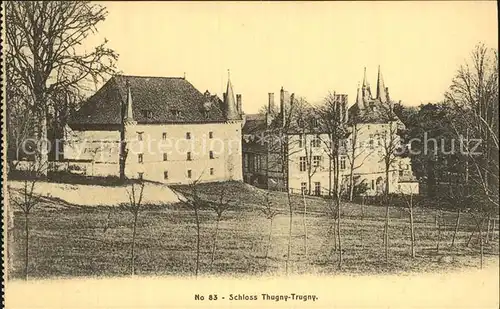 Thugny Trugny Chateau Schloss Kat. Thugny Trugny