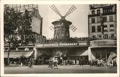 Paris en flanant Moulin Rouge Kat. Paris