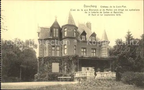 Donchery Chateau de la Croix Piot Schloss Kat. Donchery
