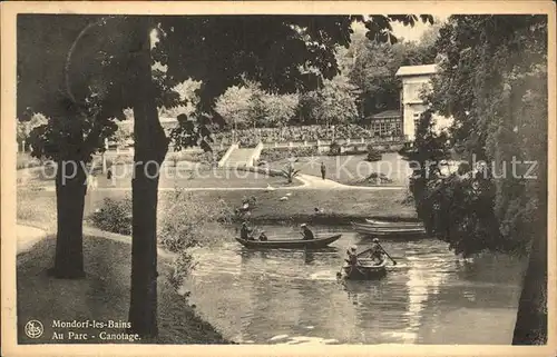 Mondorf les Bains Au Parc Canotage Kat. Luxemburg