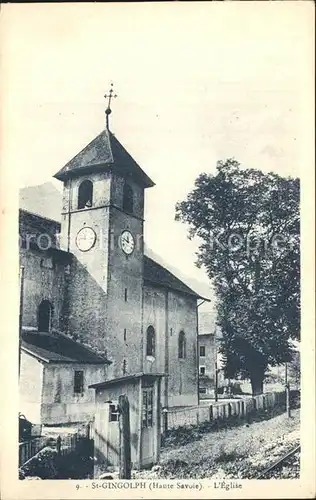 Saint Gingolph Haute Savoie Eglise Kirche Kat. Saint Gingolph