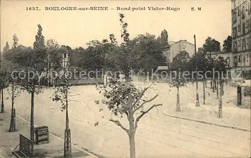 Boulogne sur Seine Rond point Victor Hugo Kat. Boulogne Billancourt