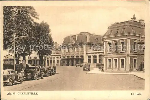 Charleville Mezieres La Gare Bahnhof Kat. Charleville Mezieres