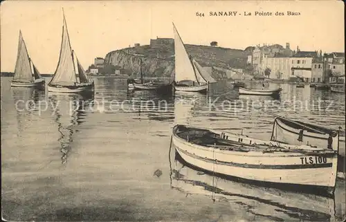 Sanary sur Mer La Pointe des Baux Bateaux Kat. Sanary sur Mer