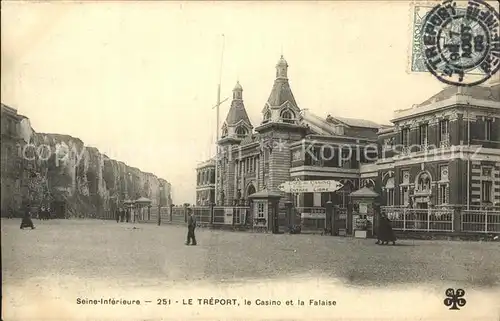 Le Treport Casino et la Falaise Kat. Le Treport