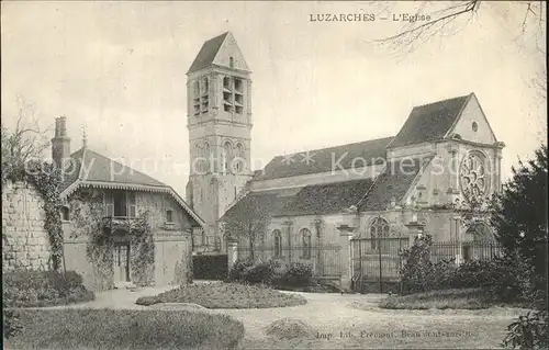 Luzarches Eglise Kirche Kat. Luzarches