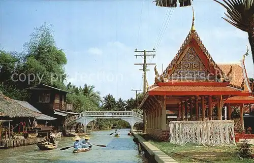 Thailand Dhonburi Bang Mod Canal Kat. Thailand