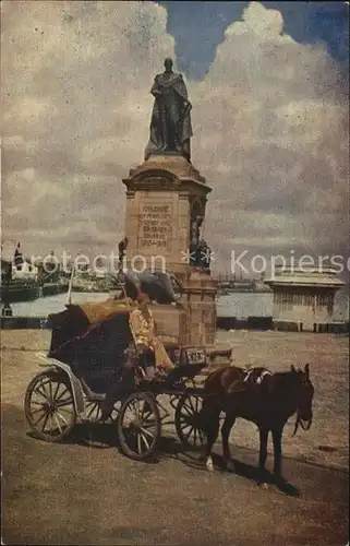 Bombay Mumbai Pferdekutsche Denkmal