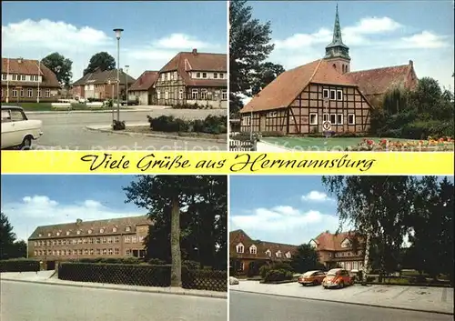 Hermannsburg Ortsansichten  Kat. Hermannsburg