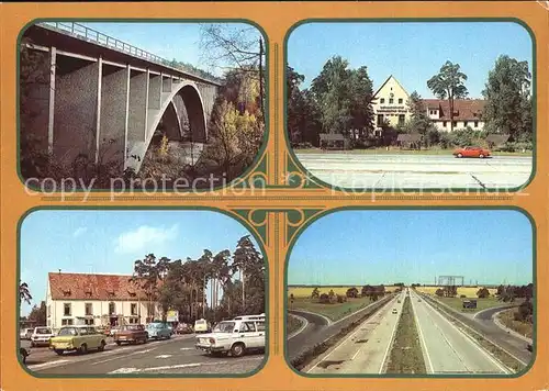 Stadtroda Hermsdorfer Kreuz Mitropa Autobahnhotel  Kat. Stadtroda