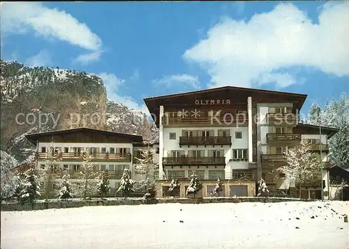 Selva Val Gardena Tirol Hotel Olympia  Kat. Wolkenstein Groeden