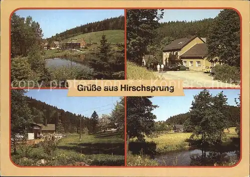 Hirschsprung Ladenmuehle  Kat. Altenberg