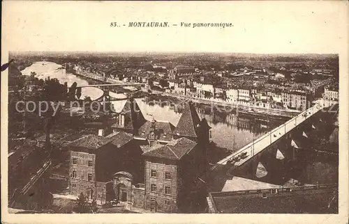 Montauban Vue panoramique Kat. Montauban