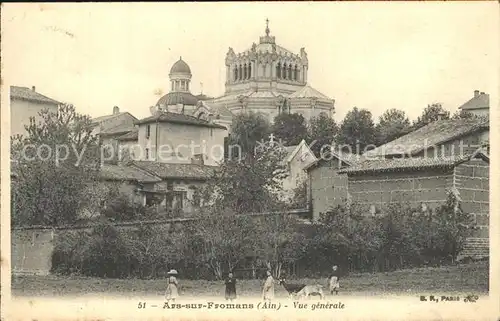 Ars sur Formans Vue generale Basilique Kat. Ars sur Formans