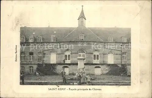 Saint Remy Haute Saone Facade principale du Chateau Schloss Kat. Saint Remy