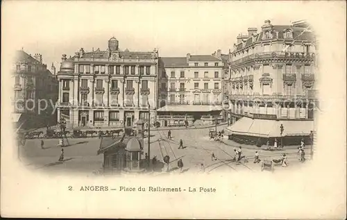 Angers Place du Ralliement La Poste Kat. Angers