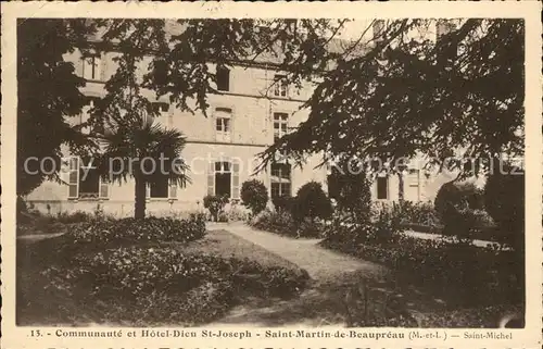 Saint Martin de Beaupreau Communaute et Hotel Dieu St Joseph