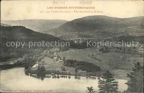 Gerardmer Vosges Vallee des Lacs Vue des Roches Molard Collection Les Vosges Pittoresques Kat. Gerardmer