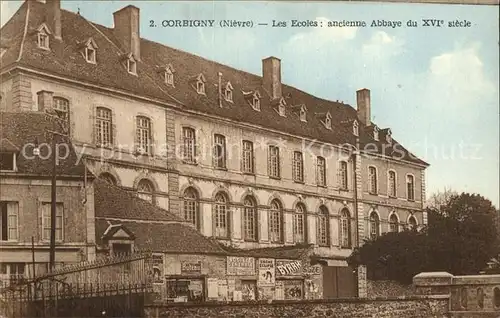 Corbigny Les Ecoles ancienne Abbaye du XVI siecle Kat. Corbigny