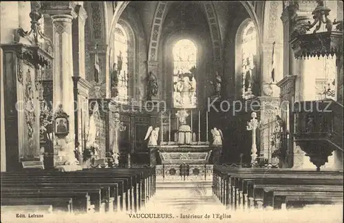 Vaucouleurs Interieur de l Eglise Kat. Vaucouleurs