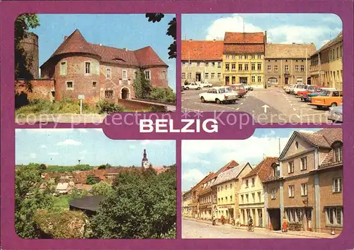 Belzig Bad Burg Eisenhardt Markt Stra?e der Einheit