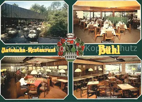 Buehl Baden Autobahn Restaurant Kat. Buehl
