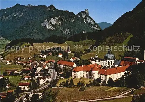 Ettal Benediktinerkloster Ammergauer Alpen Kat. Ettal