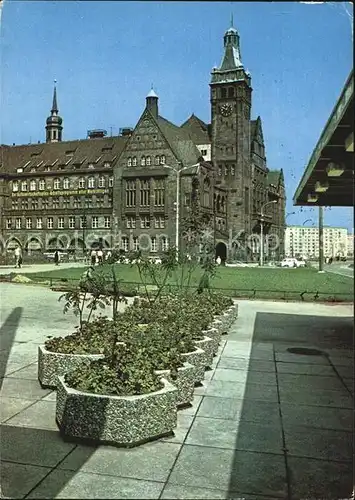 Karl Marx Stadt Rathaus  Kat. Chemnitz