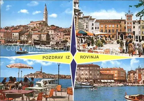 Rovinj Istrien Stadtansichten  Kat. Hrvatska