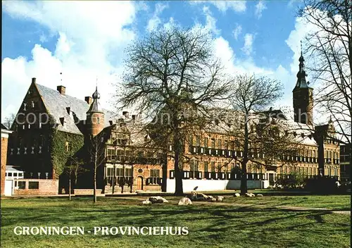 Groningen Provinciehuis Kat. Groningen