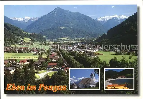 Eben Pongau Panorama  Kat. Eben im Pongau