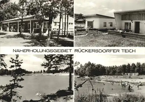 Rueckersdorf Brandenburg Rueckersdorfer Teich 