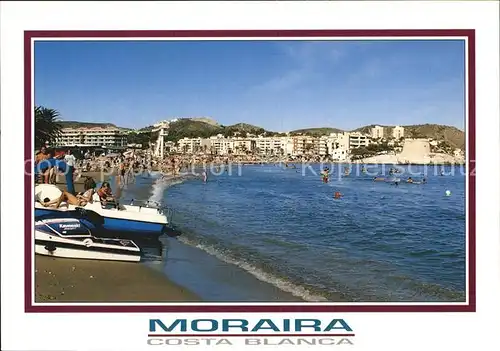 Moraira Strand  Kat. Alicante