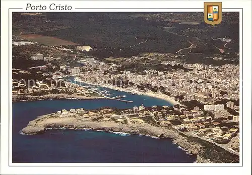 Porto Cristo Fliegeraufnahme Kat. Mallorca