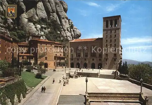 Montserrat Kloster Facana Placa del Santuari Kat. Spanien