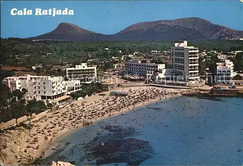 Cala Ratjada Mallorca Fliegeraufnahme Playa de Son Moll  Kat. Spanien