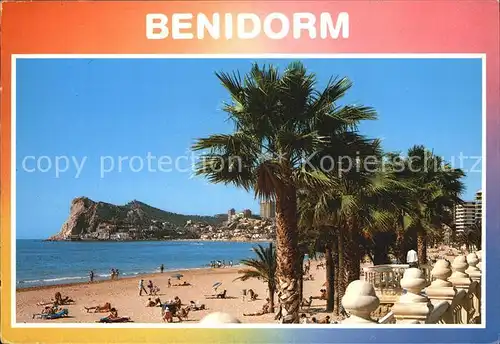Benidorm Playa de Poniente  Kat. Costa Blanca Spanien