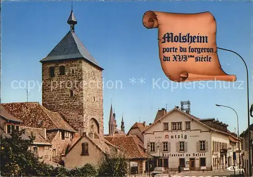 Molsheim Porte du Forgeron du XVI Kat. Molsheim
