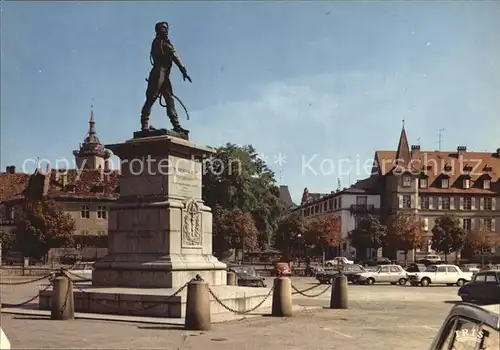 Colmar Haut Rhin Elsass Statue du General Rapp  Kat. Colmar