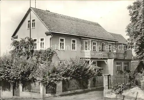 Bechstedt Gasthaus zur Traube  Kat. Bechstedt