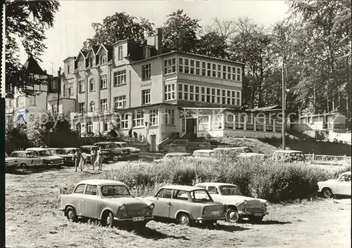 Bansin Ostseebad Betriebsferienheim Rolandseck Kat. Heringsdorf