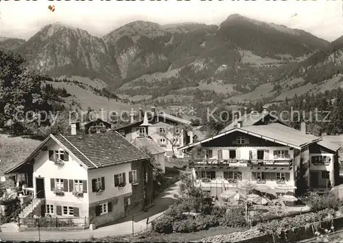 Bruck Ostrachtal Hirschberg Spieser Ornach Kat. Bad Hindelang