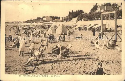 Chatelaillon Plage La Plage Strand Kat. Chatelaillon Plage