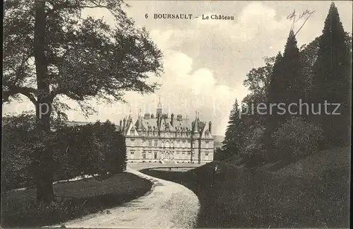 Boursault Chateau Schloss Kat. Boursault