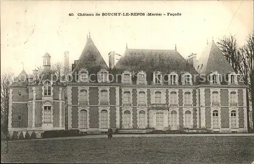 Bouchy le Repos Chateau Facade Schloss