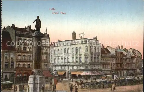 Lille Nord Grand Place Monument Kat. Lille