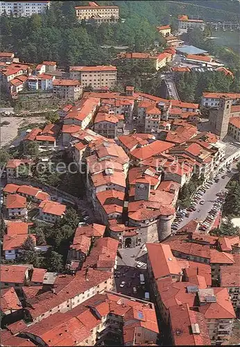 Castelnuovo Garfagnana Panorama Luftaufnahme Kat. Lucca