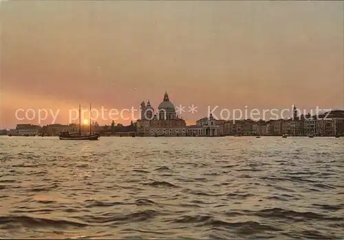 Venezia Venedig Sonnenuntergang Kat. 