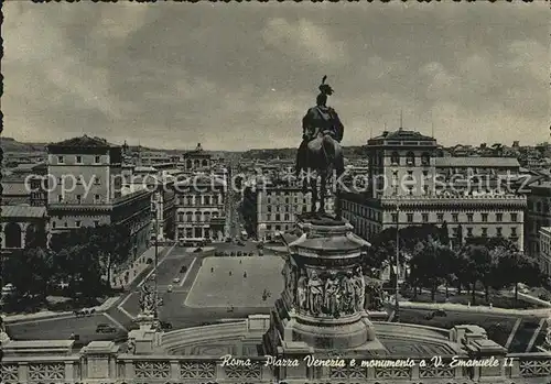 Roma Rom Piazza Venezia Monument Emanule II Kat. 